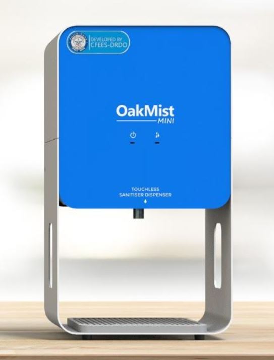 OakMist Touchless Sanitizer Dispenser min
