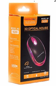 PremiumAV Launches 3D Optical Wired USB Mouse at INR 165