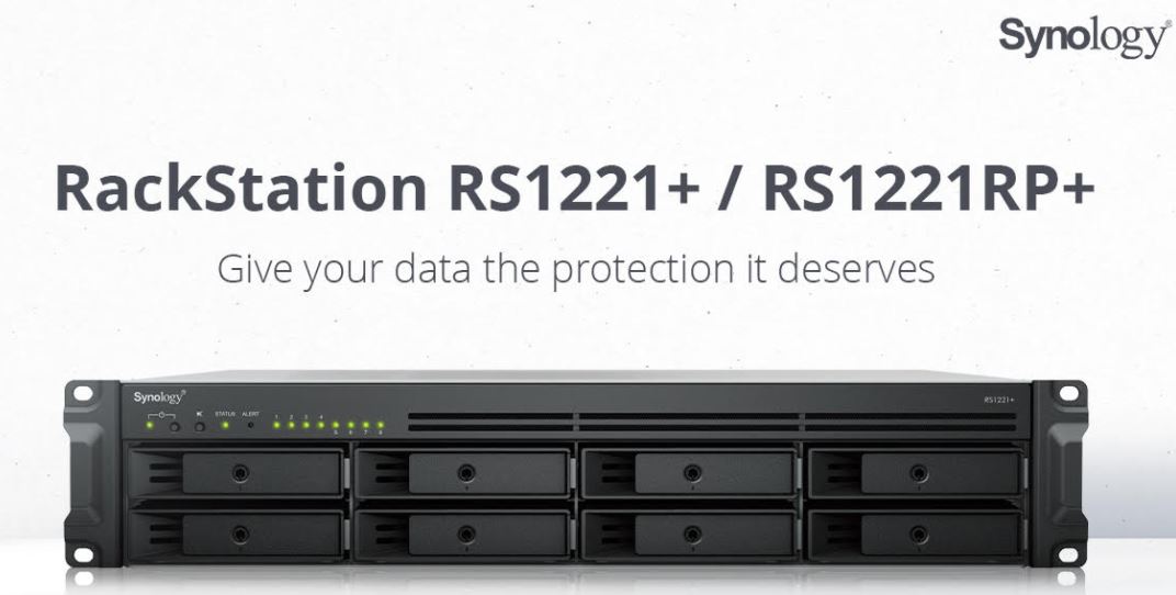 RS1221 and RS1221RP Synology RackStation