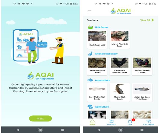 Aqgromalin apps for for Animal Husbandry and Aquaculture farmers