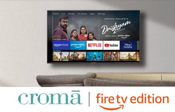 Croma launches a full range of Croma Fire TV Edition Smart LED TVs
