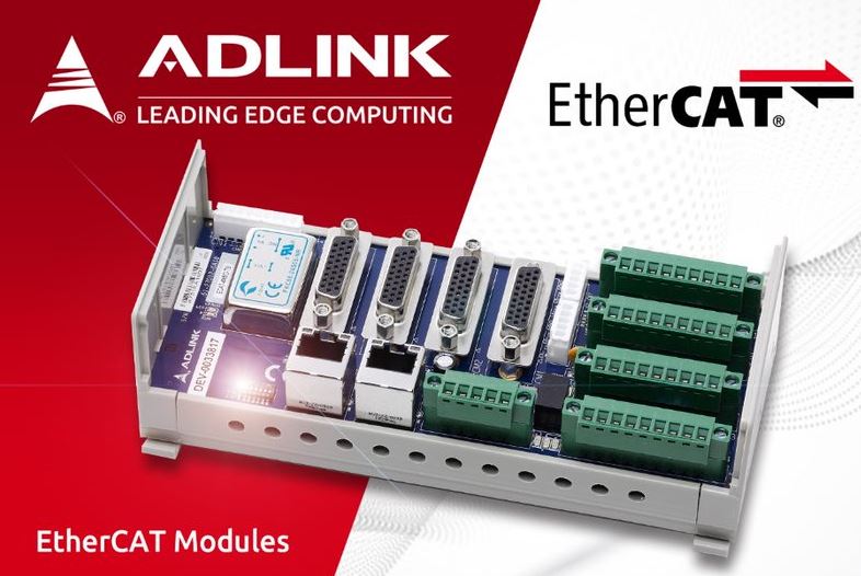 ADLINK Launches New EtherCAT Modules Completing the EtherCAT Solution for Industrial Automation min
