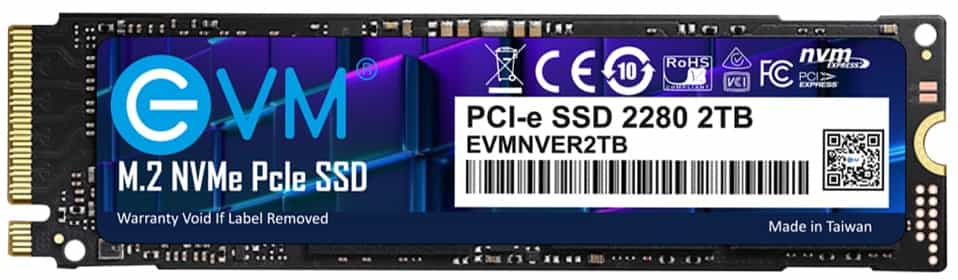 Go Faster with NVMe EVM Launches EVM 2TB NVMe SSD in India
