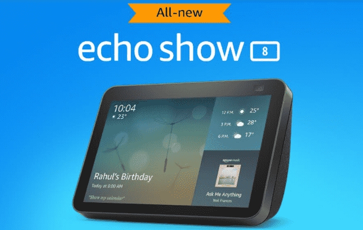 Amazon Introduces Upgraded Echo Show 8 2nd Gen