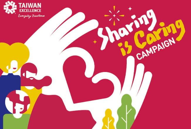 Taiwan Excellence SharingIsCaring themed campaign min