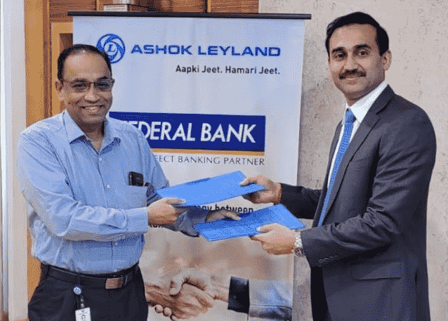 Federal Bank partners with Ashok Leyland