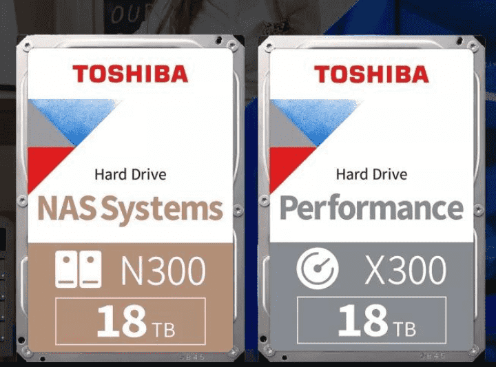 Toshiba releases X300 and N300 18TB mechanical hard disk