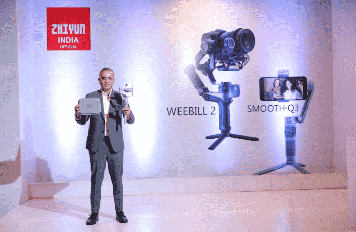 ZHIYUN India launches SMOOTH Q3 and WEEBILL 2 Gimbal