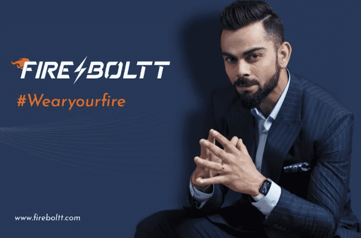 Fire Boltt ropes in Virat Kohli as new brand ambassador