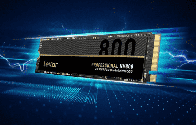 Lexar Professional NM800 M.2 2280 PCIe Gen4x4 NVMe SSD
