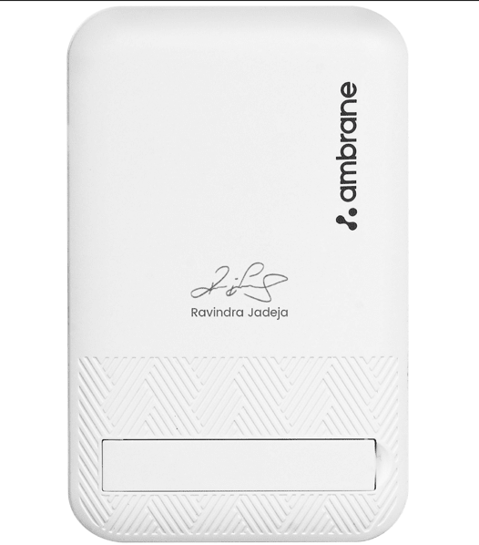Ambrane announces limited edition power banks signed by Ravindra Jadeja