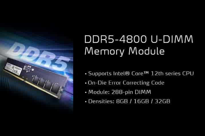 ADATA Launches DDR5 4800 XPG LANCER RGB DDR5 High Performance Memory Modules min