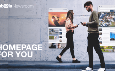 Taboola Launches Homepage For You Artificial Intelligence Technology