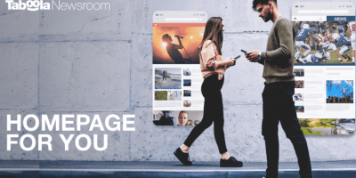 Taboola Launches Homepage For You Artificial Intelligence Technology
