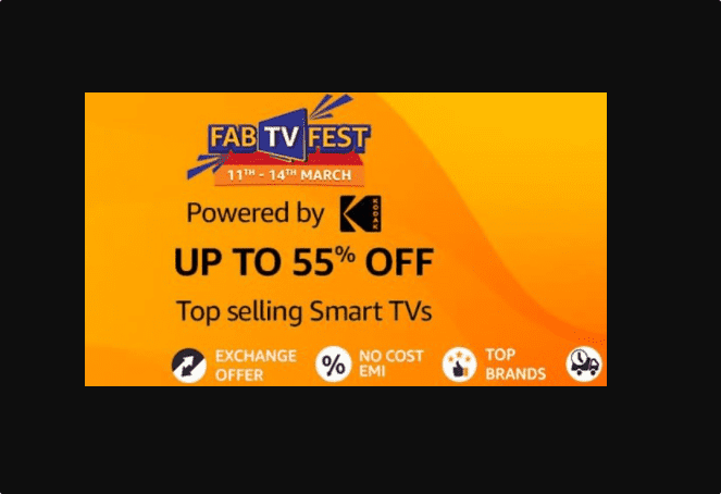 Fab TV Fest is Live on Amazon Get Amazing Deals on Smart TVs