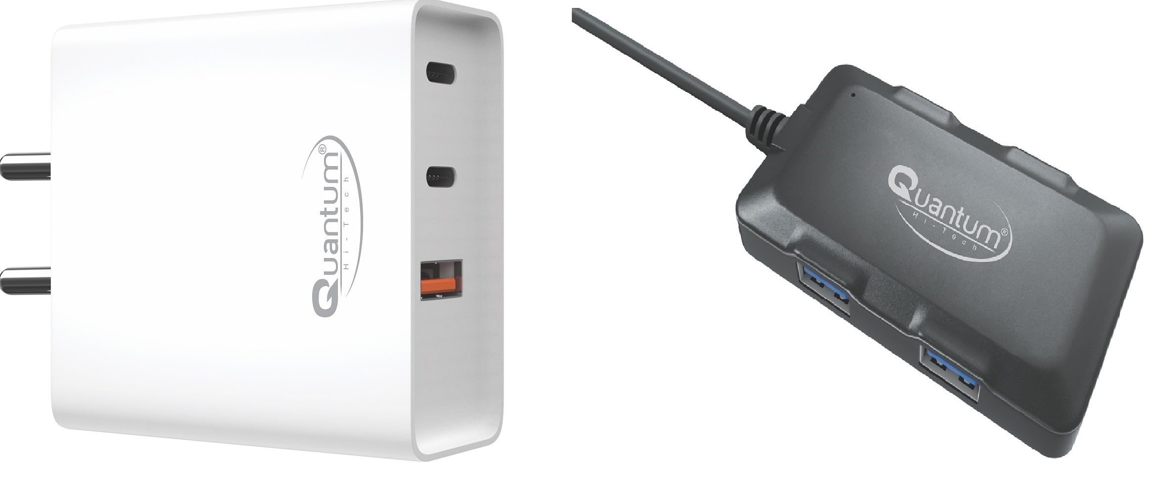 Quantum launches 65W PD charger and multipurpose Type C USB Hub
