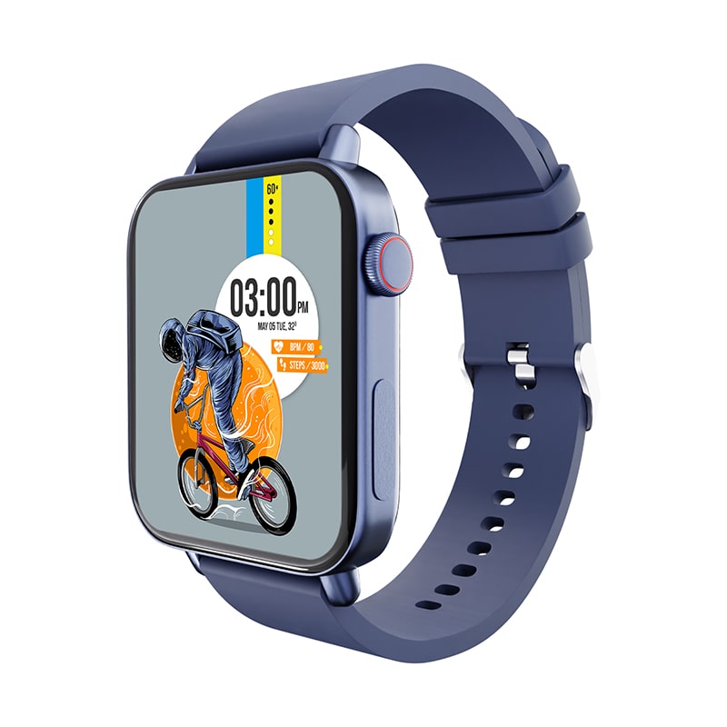 zebronics AMOLED screen on the Iconic smart fitness watch