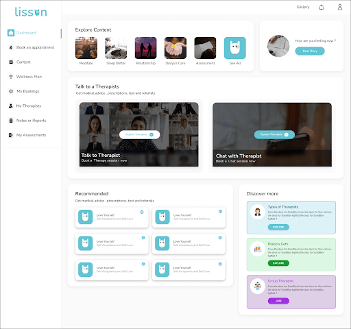 Mental Wellness startup LISSUN launches its iOS mobile app for users