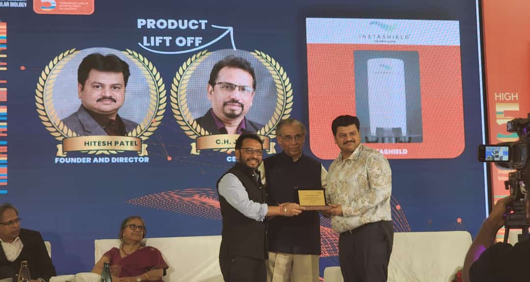 Instashield Receives The ‘Products Lift off by Startups Award from Atal Incubation Centre CCMB