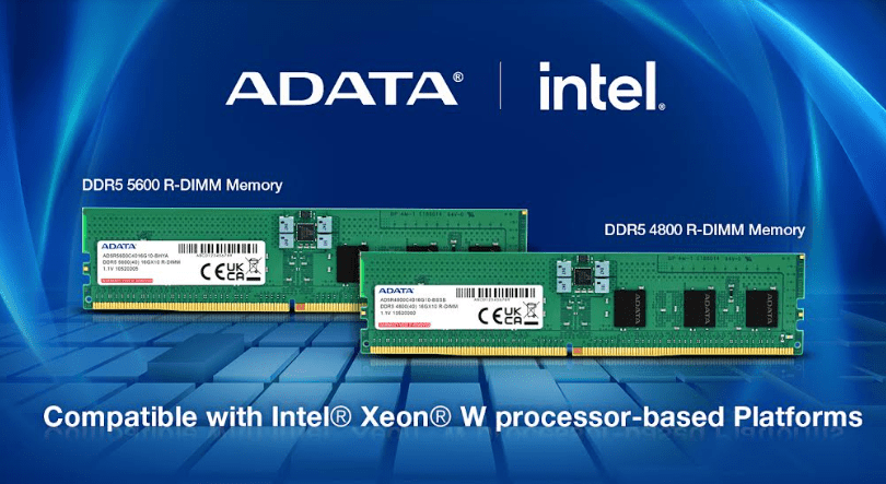 ADATA DDR5 5600 R DIMM memory