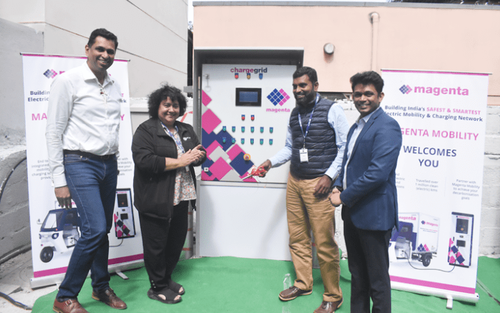 Magenta Mobility unveils PLENT EV charger with 12 outputs