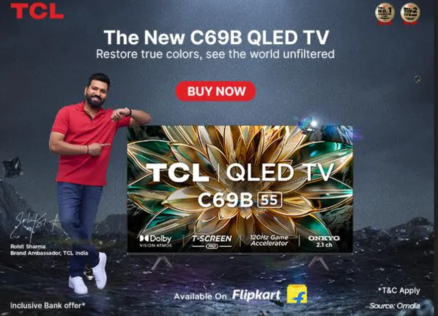 TCL 4K QLED Google TV C69B